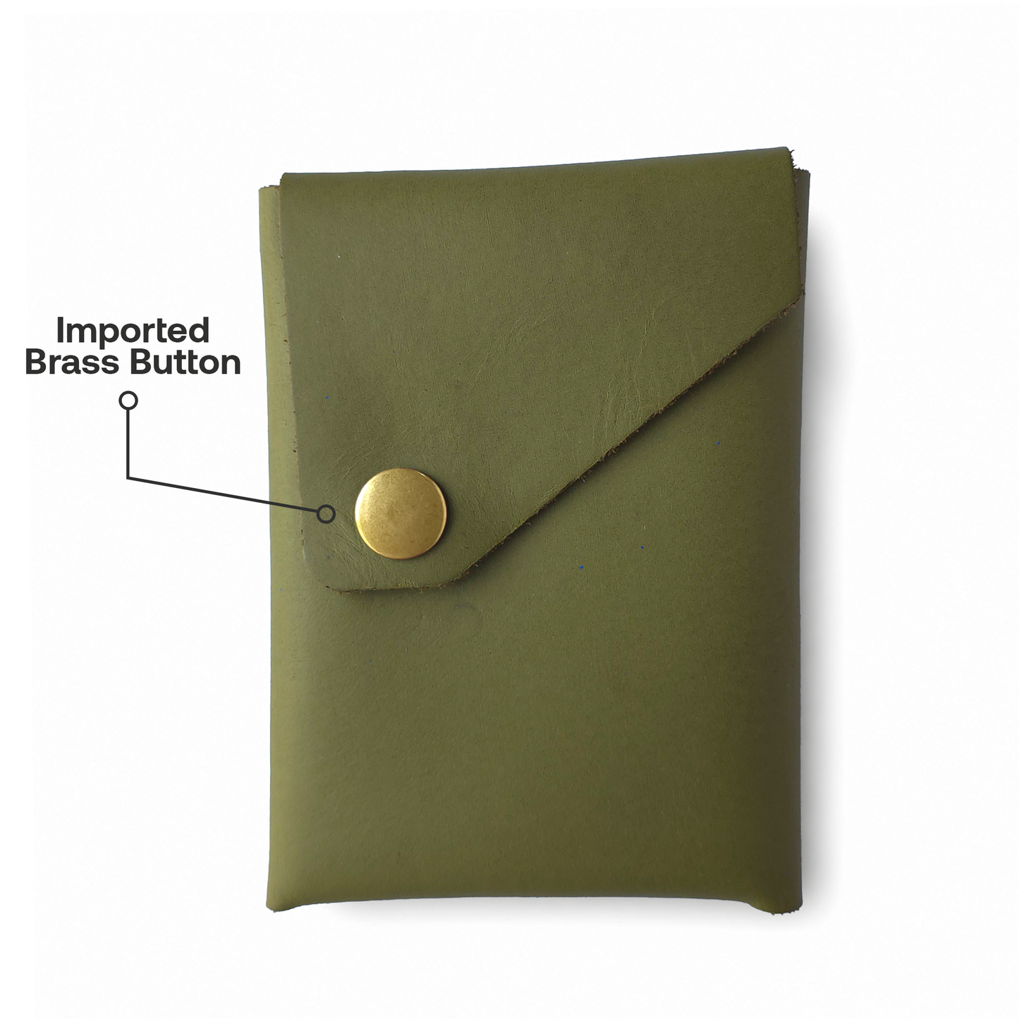 Tijarah™ Pull Up Wallet – Olive Green