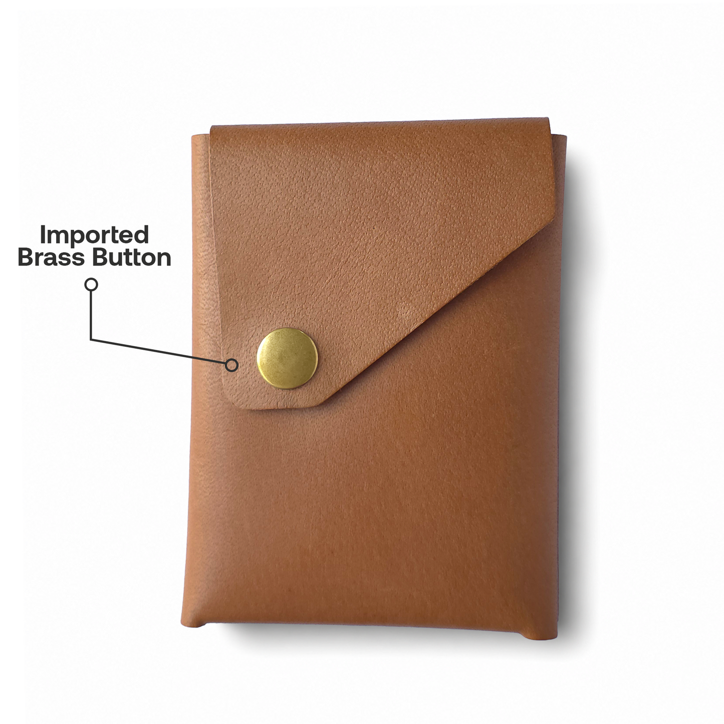Tijarah™ Pull Up Wallet – Chestnut Brown