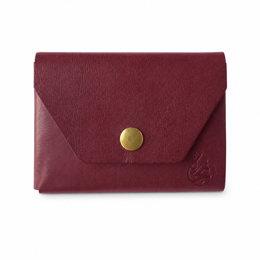 Tijarah™ Pull Up Wallet – Vintage Maroon