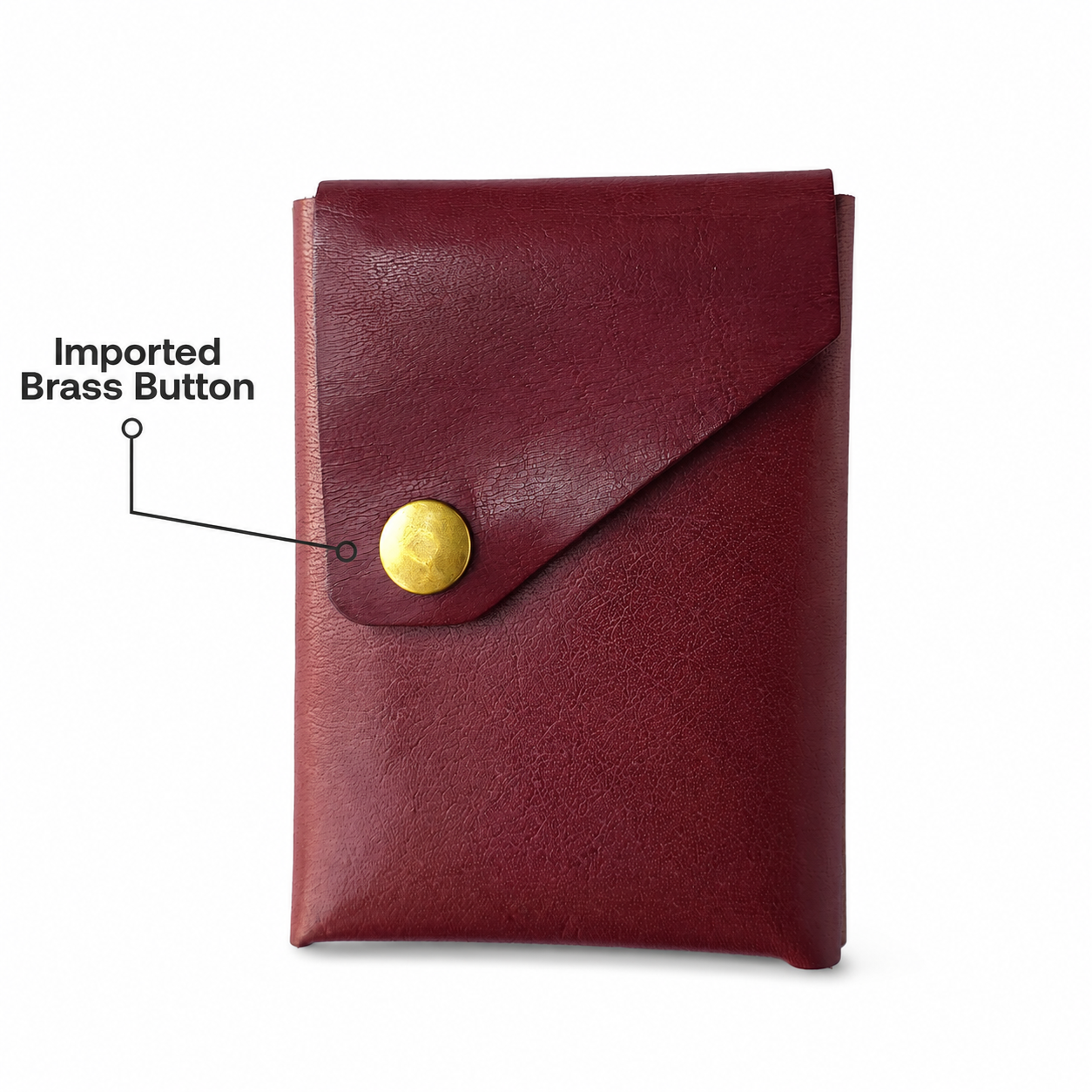Tijarah™ Pull Up Wallet – Vintage Maroon